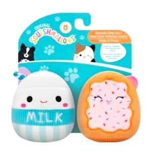 🎉HPx9🎉 2-Pack Squeaky Squishmallows Dog Toys